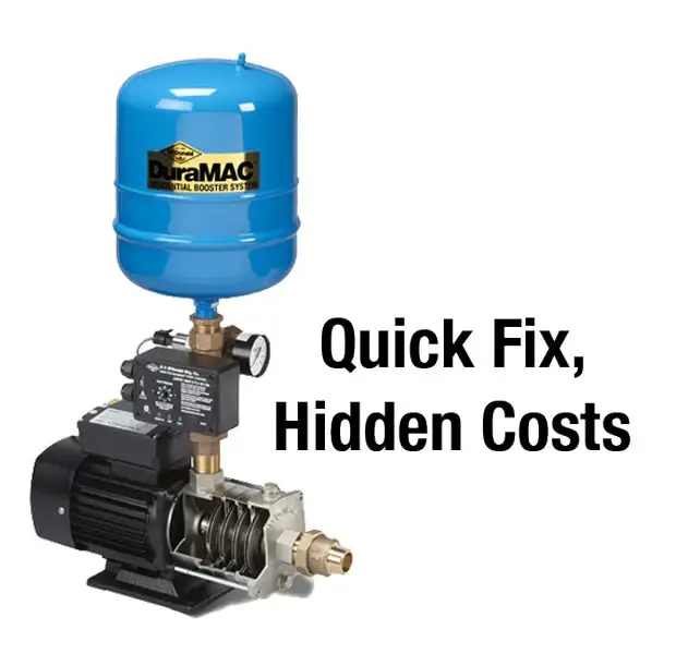 How to increase water pressure